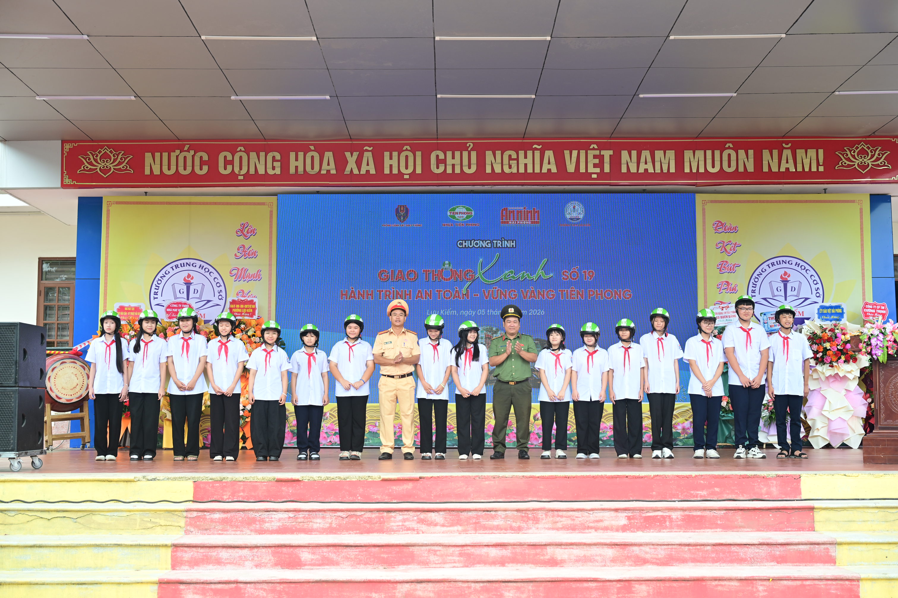 Phòng Cảnh sát giao thông phối hợp tổ chức chương trình 